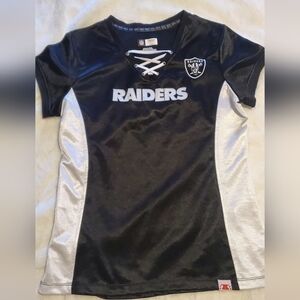 NFL Raiders women's fitted top
